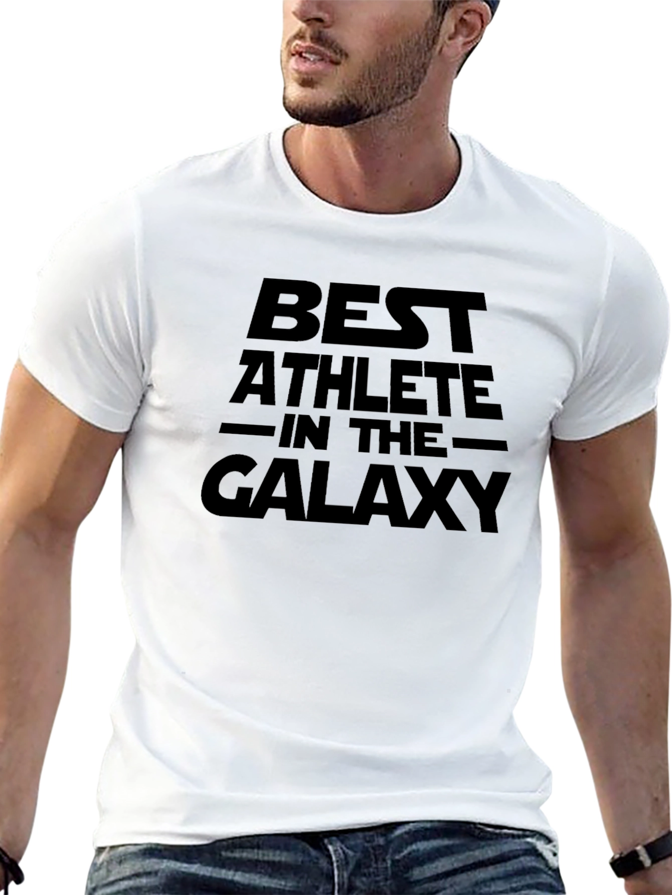 Best Athlete in the Galaxy T-Shirt - Black