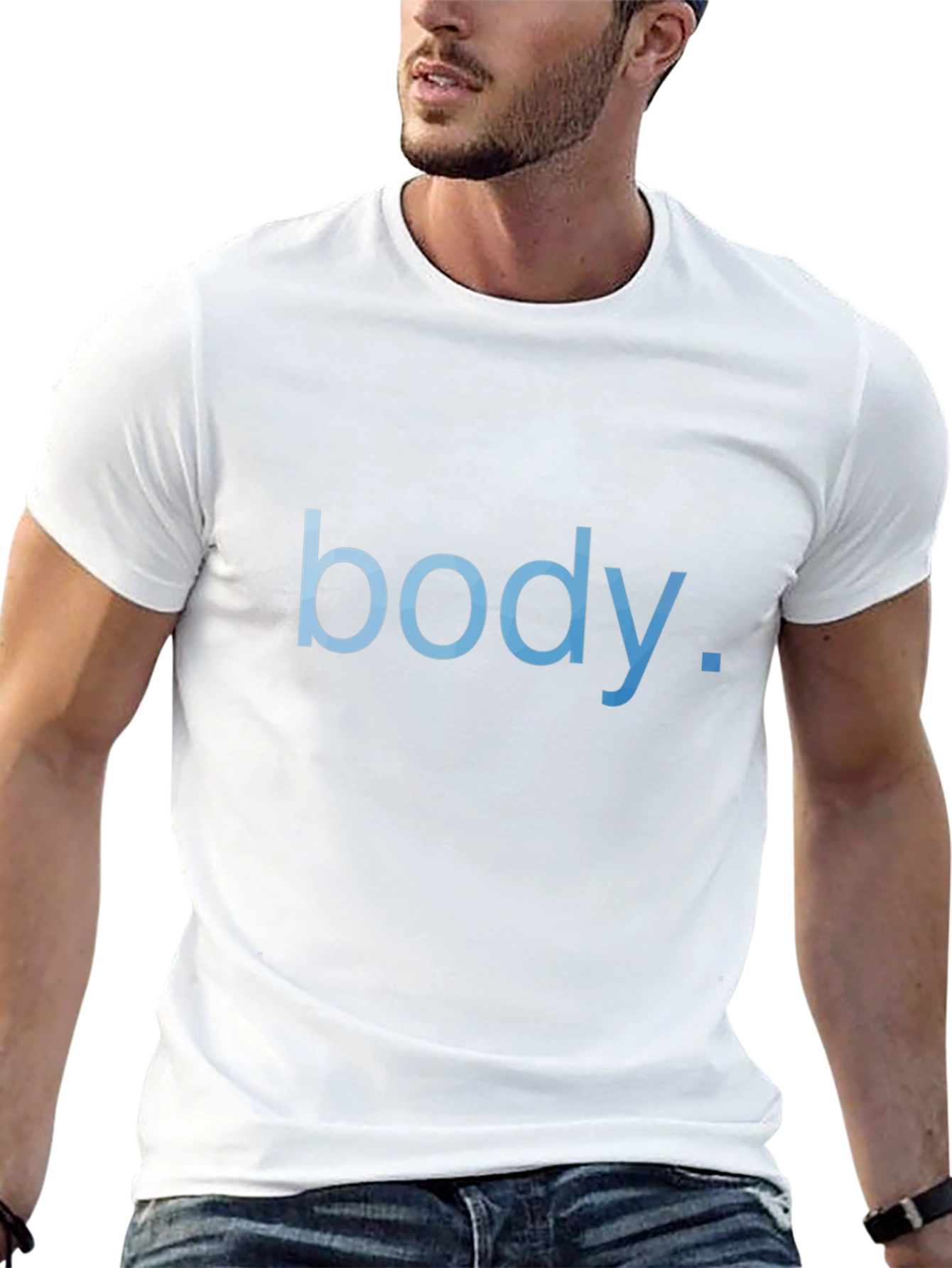 Body Text T-Shirt - Mens Fashion