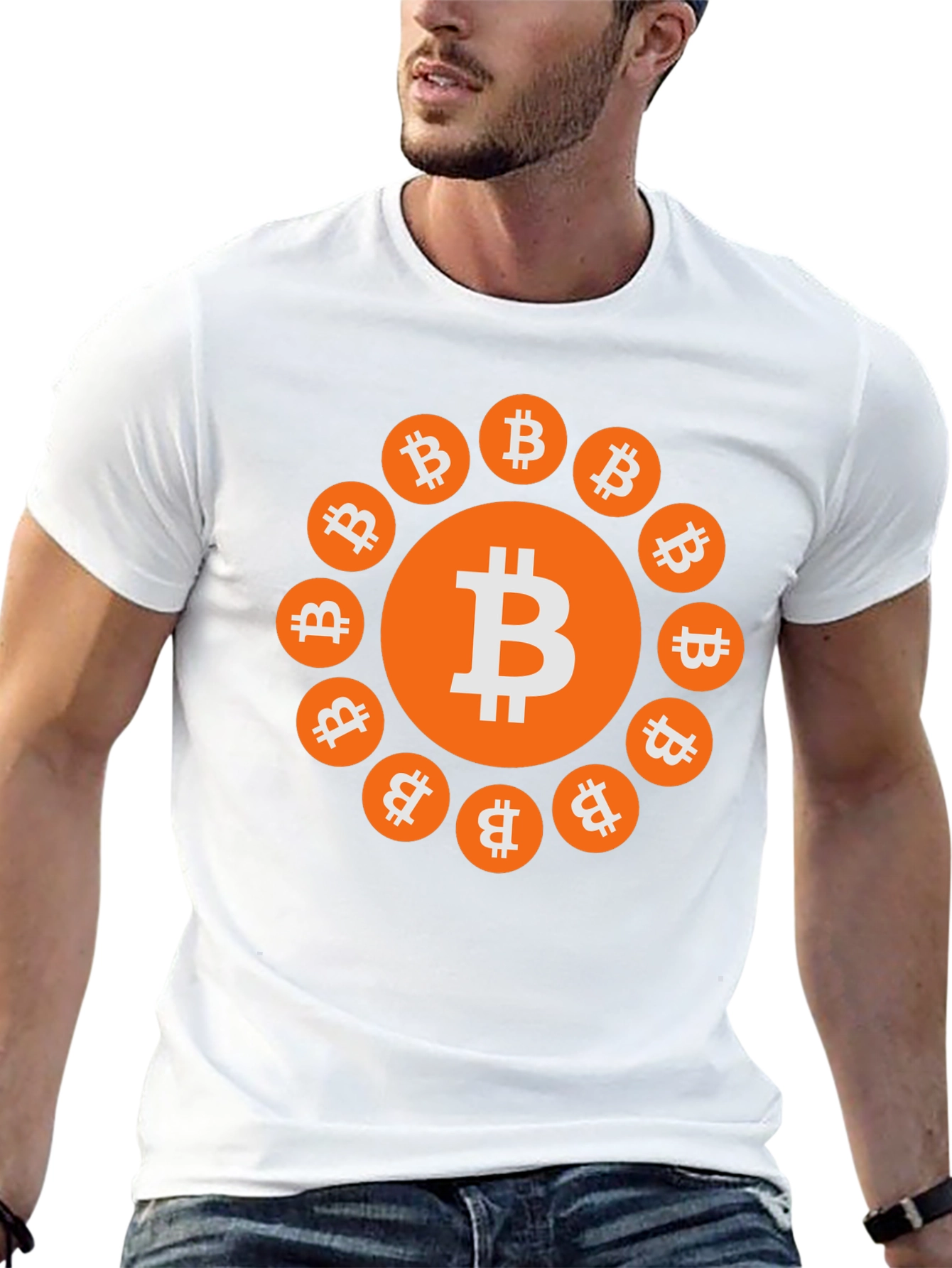 Bitcoin Crypto T-Shirt - Modern Digital Currency Tee