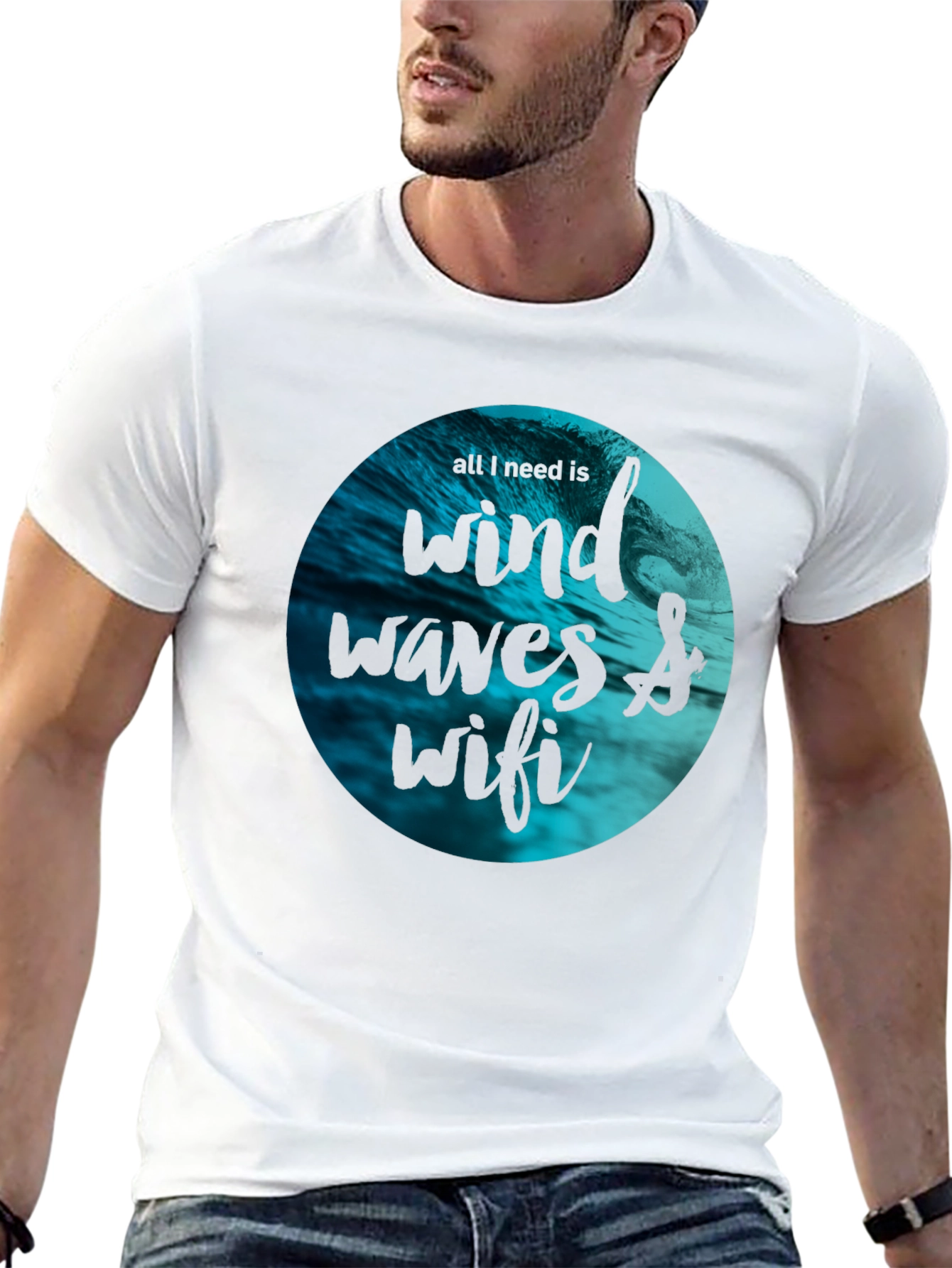 Wind Waves & WiFi T-Shirt