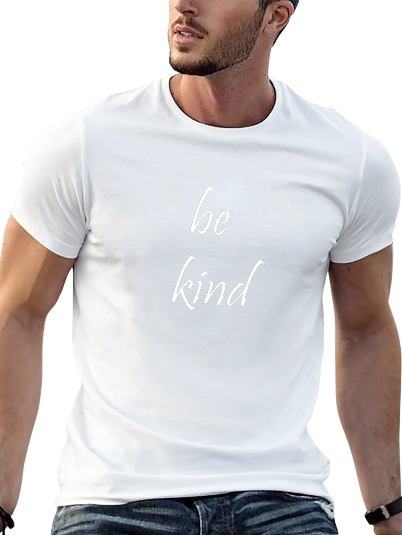 Be Kind Graphic Tee - Black
