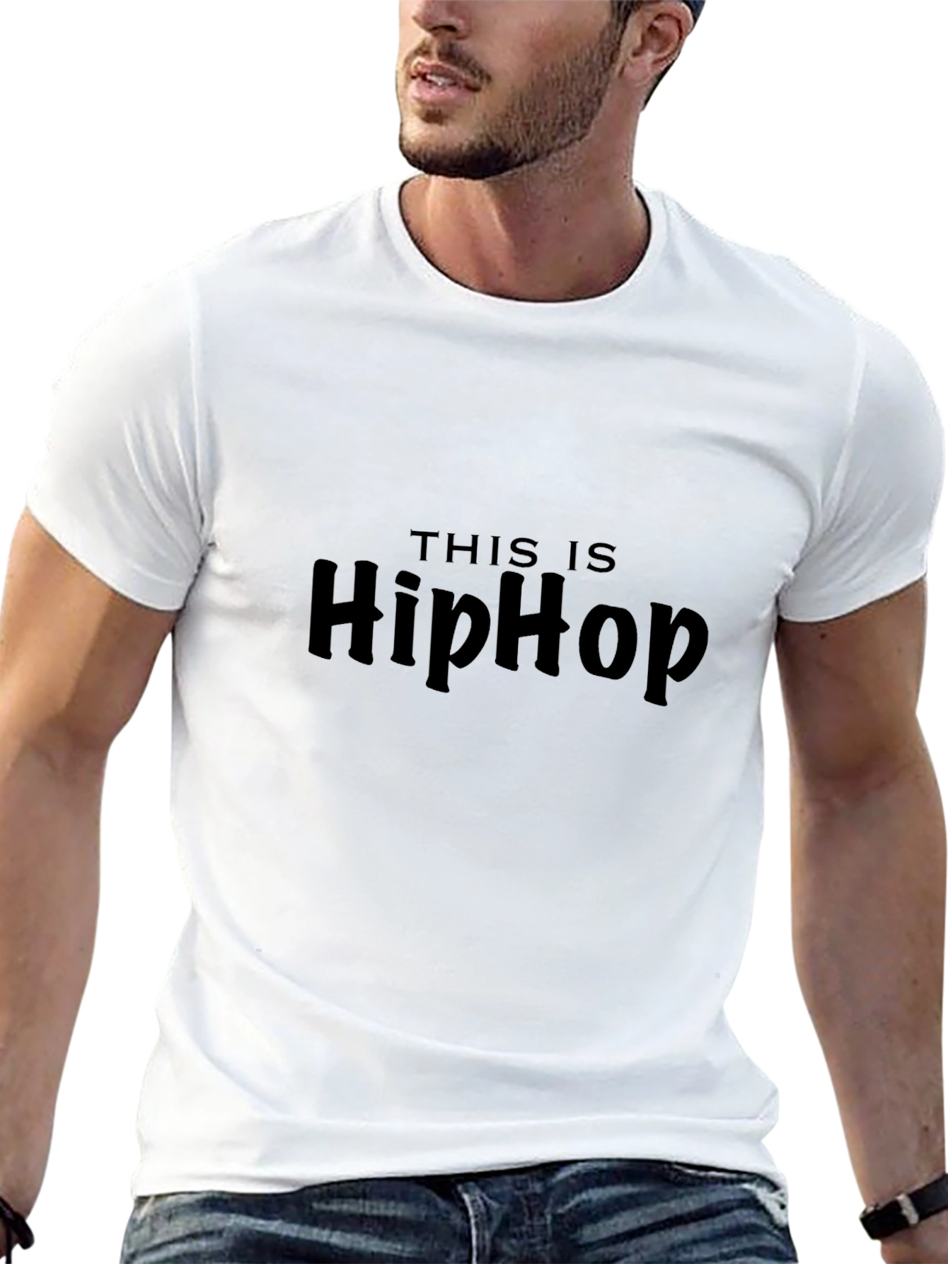 This is Hip Hop Black T-Shirt