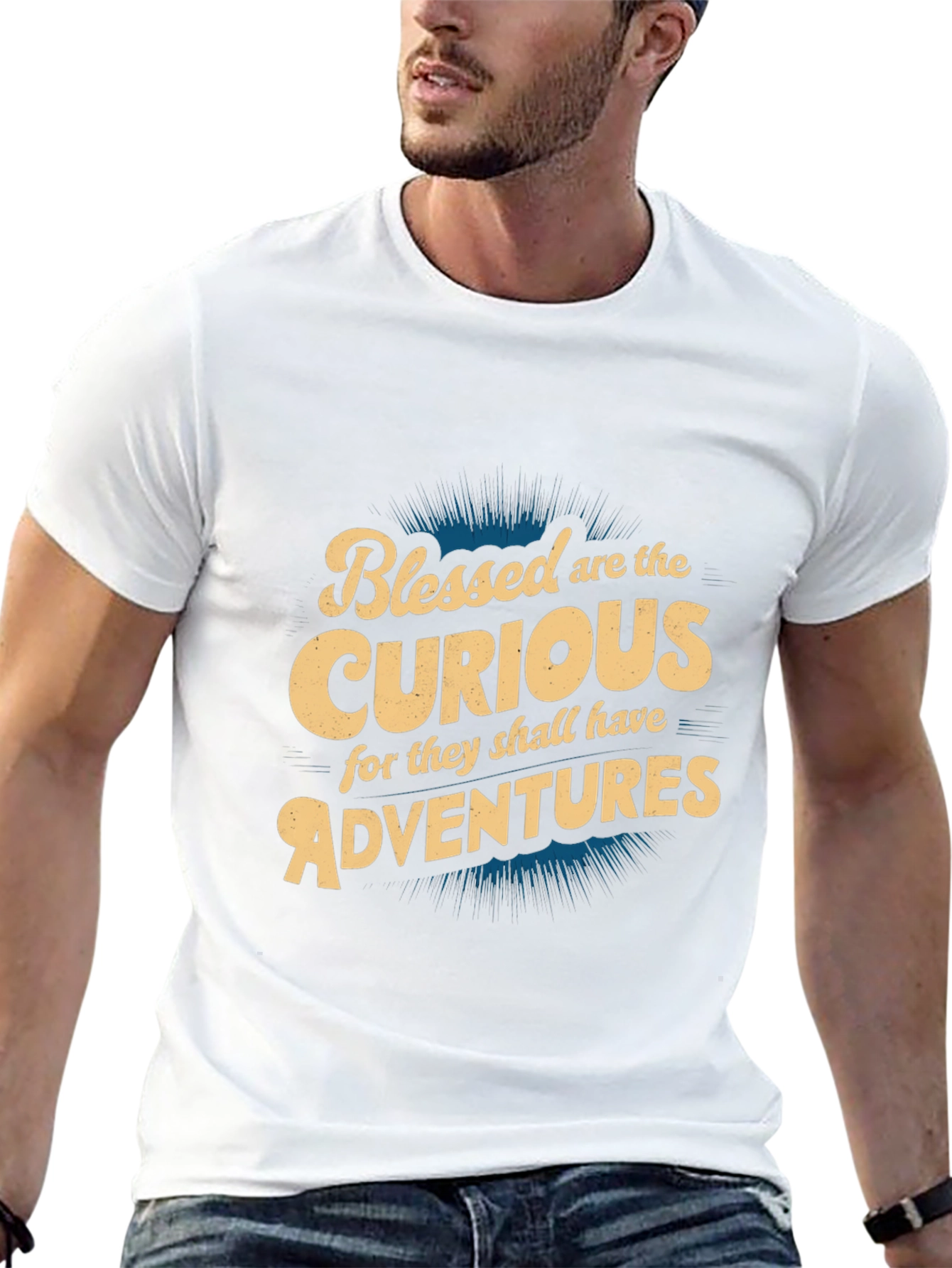 Blessed are the Curious T-Shirt - Adventure Seeker Tee