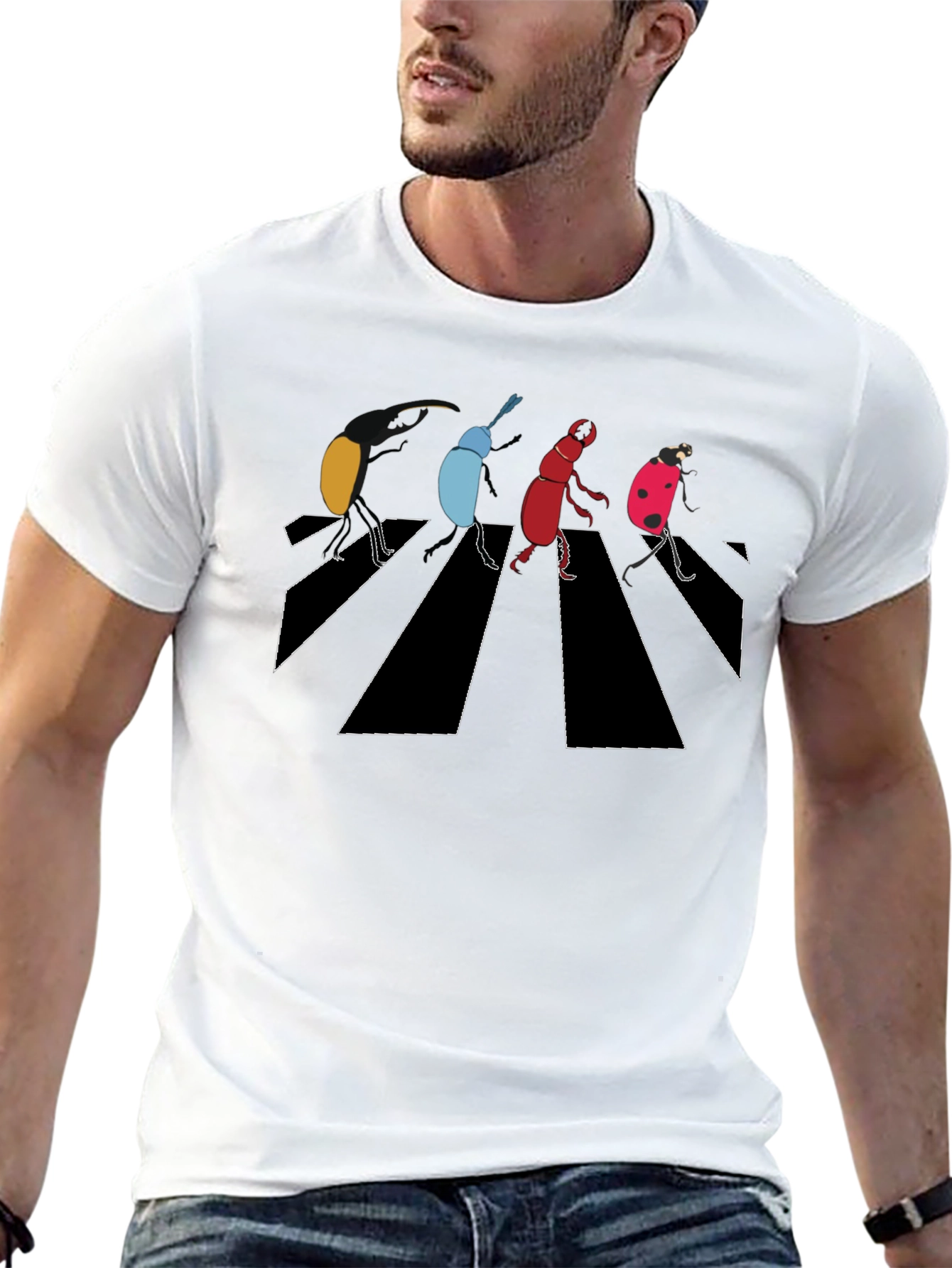 Beetle Road T-Shirt - Abbey Road Parody