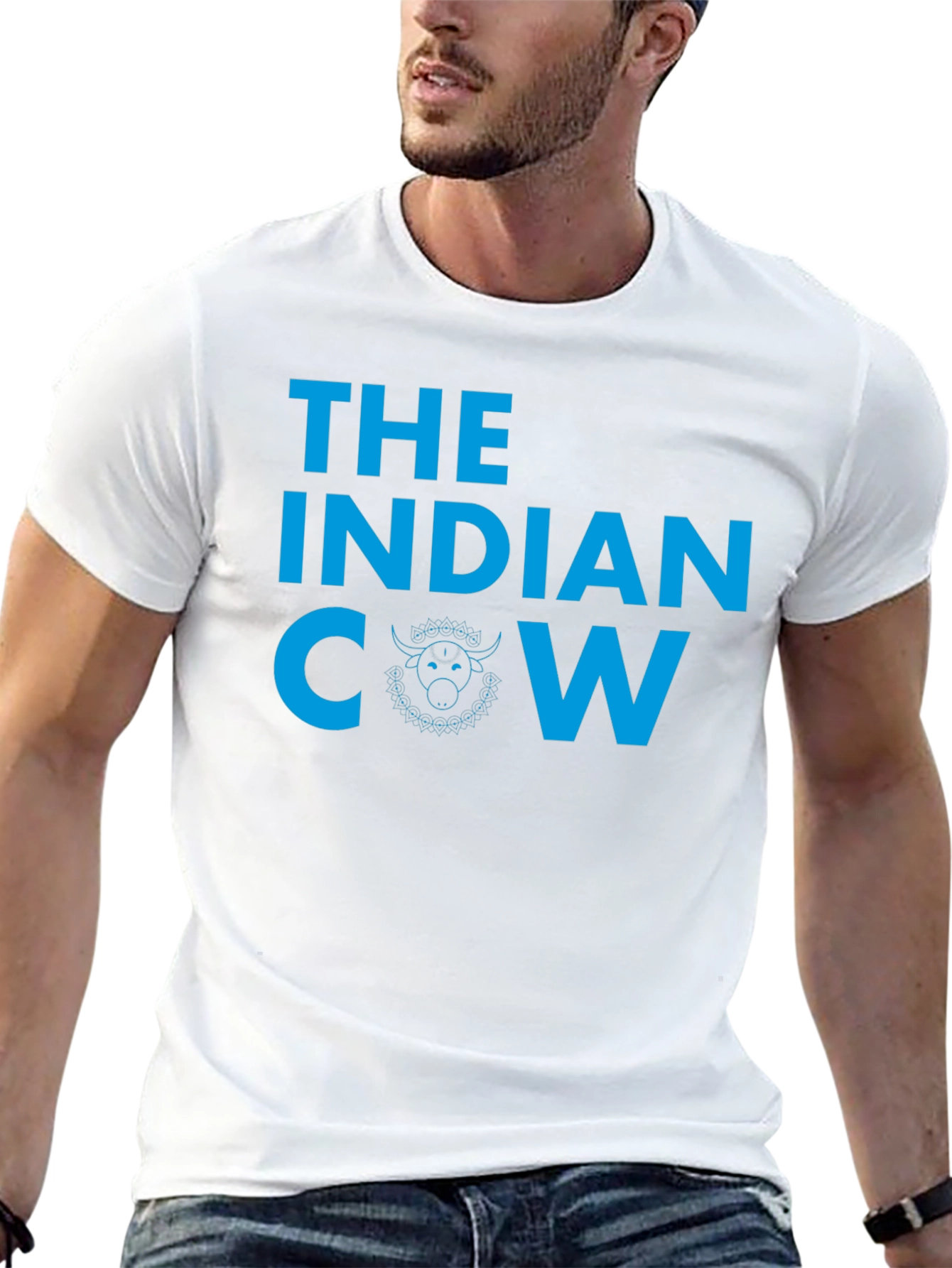 The Indian Cow Graphic Tee