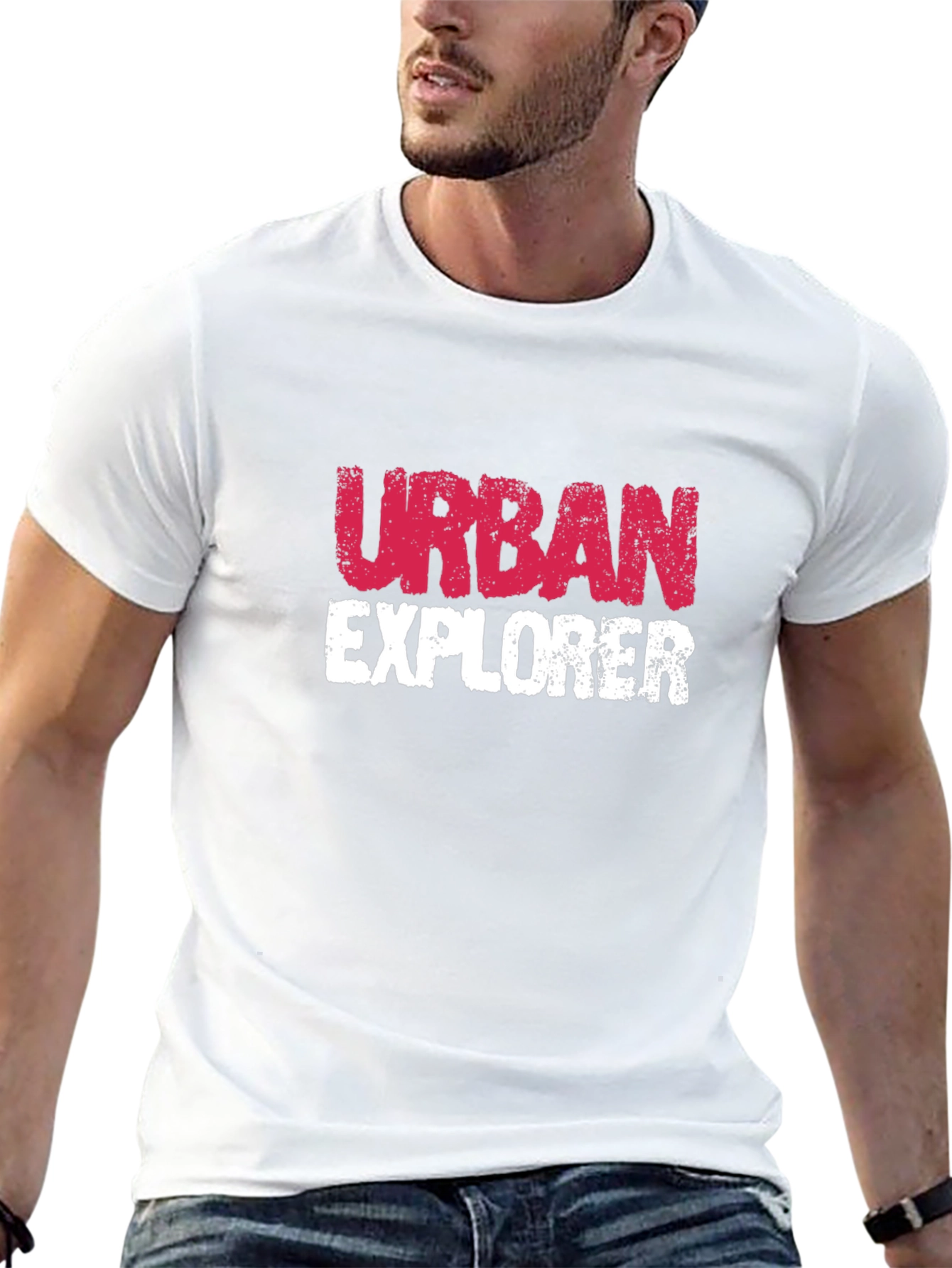 Urban Explorer Graphic T-Shirt - Black