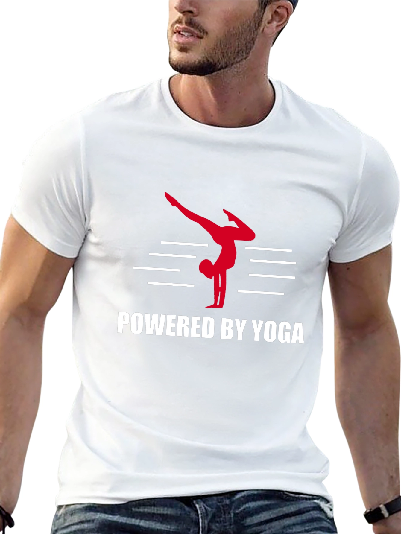 Yoga Powered Graphic Tee