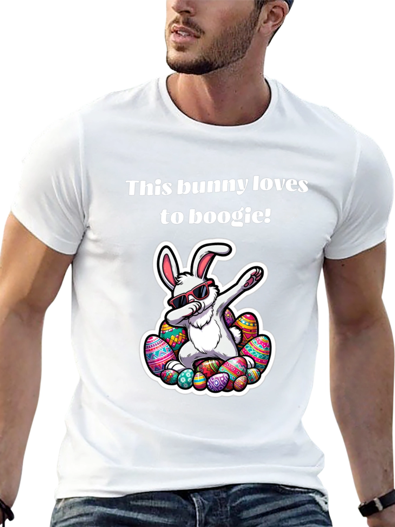 Boogie Bunny Easter T-Shirt
