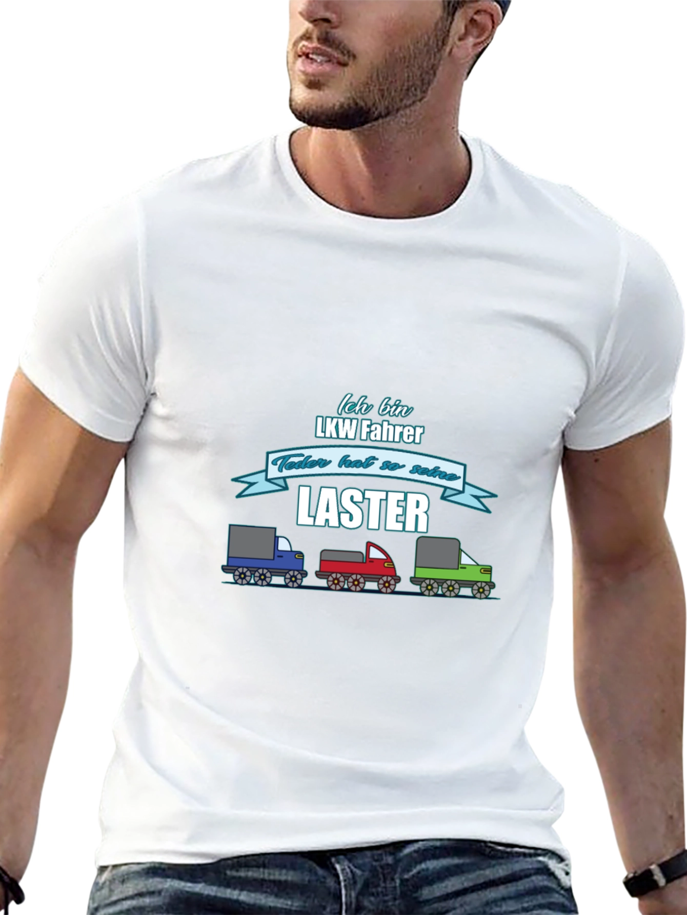 LKW Fahrer Cartoon Truck T-Shirt