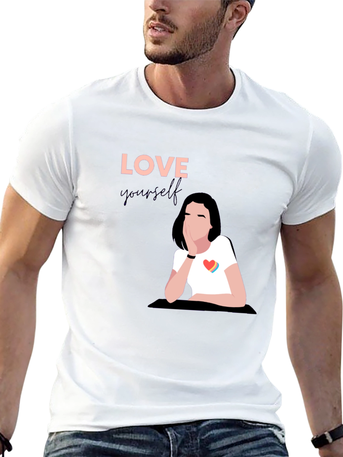 Love Yourself Graphic Tee - Stylish Comfort