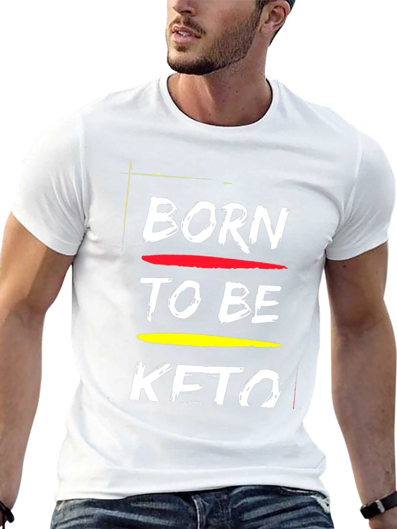 Born To Be Keto Black T-Shirt