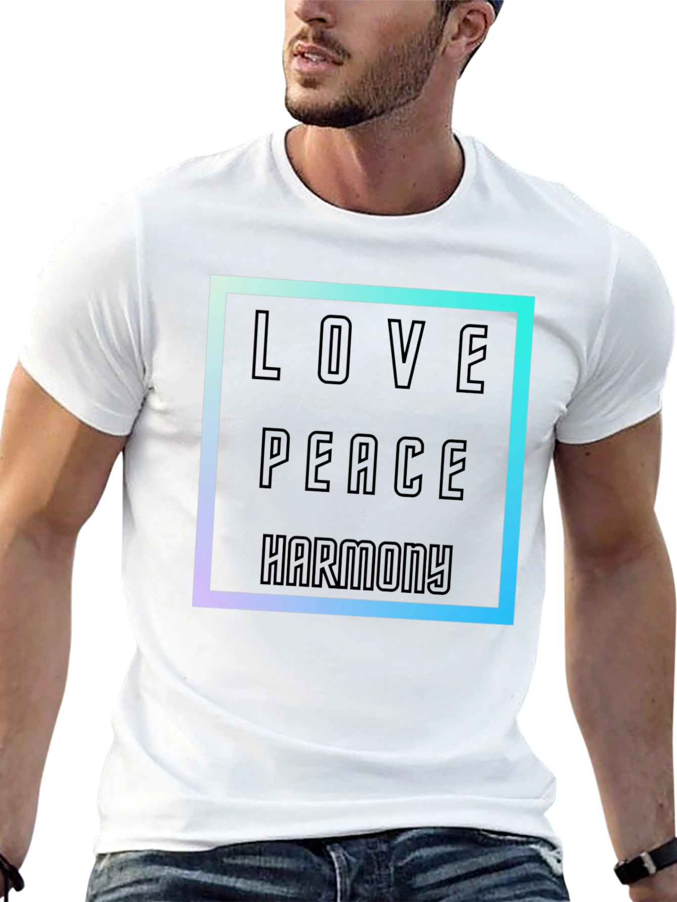 Love Peace Harmony Graphic T-Shirt