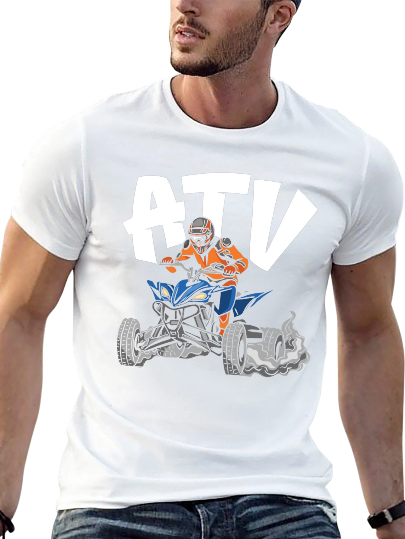 ATV Rider Graphic Tee - Off Road Adventure T-Shirt