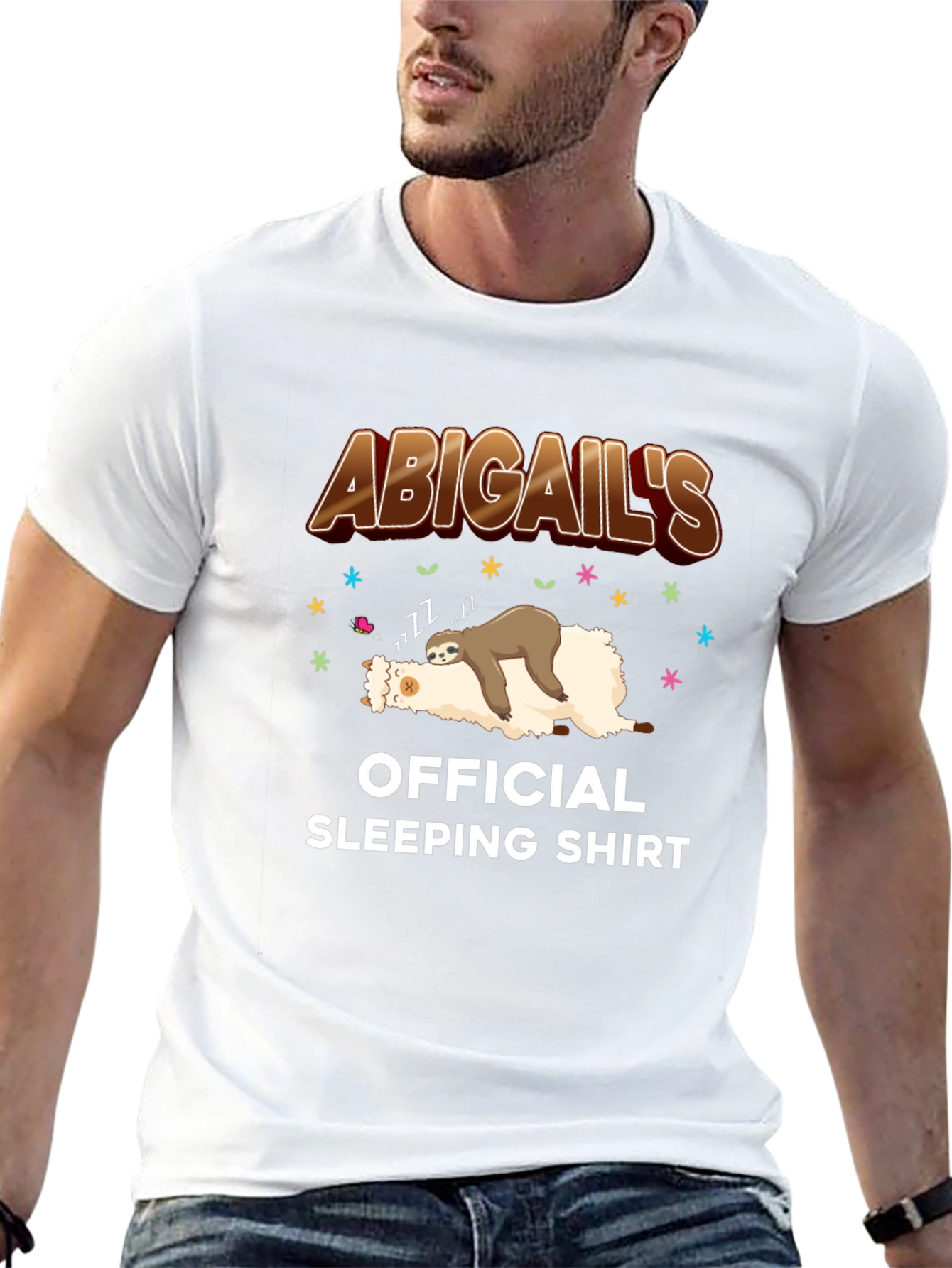 Abigails Official Sleeping Sloth Shirt