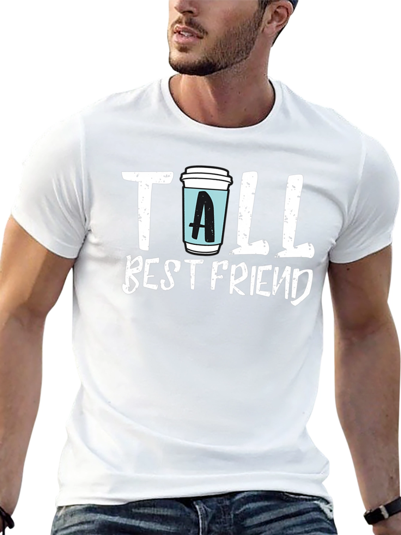 Tall Best Friend Graphic T-Shirt