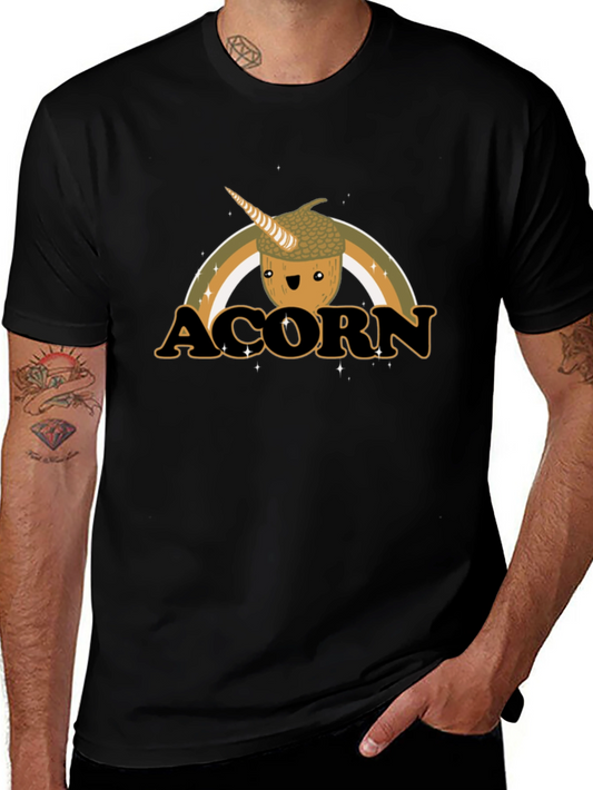 Acorn Unicorn Graphic T-Shirt - Cute & Funny