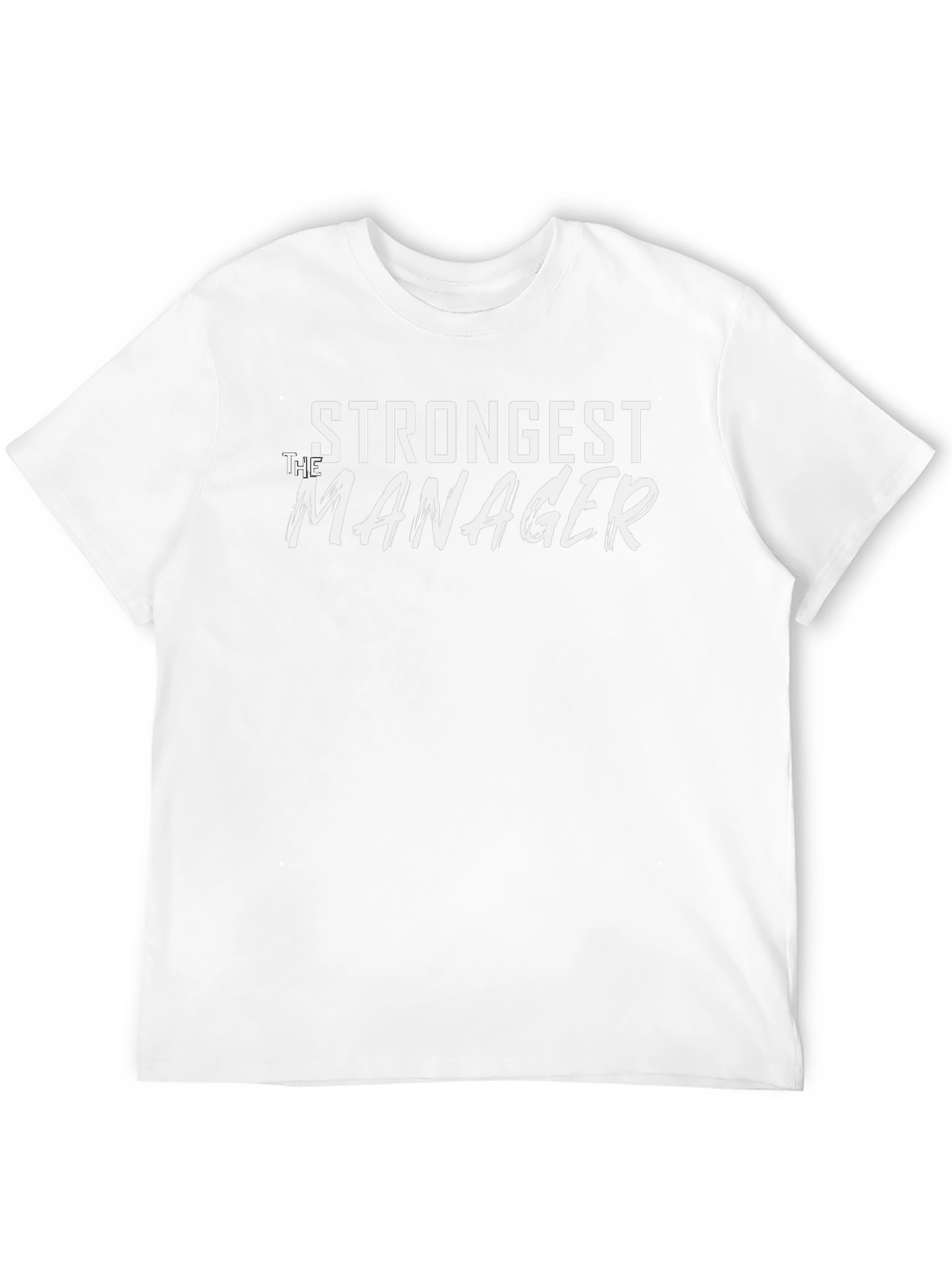 Strongest The Manager T-Shirt - Black