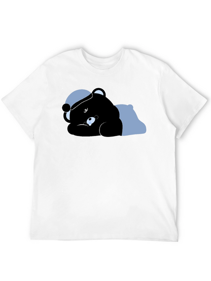 Black Bear Sleeping T-Shirt