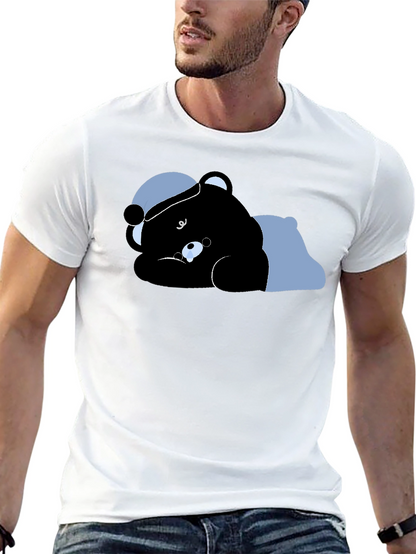 Black Bear Sleeping T-Shirt