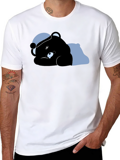 Black Bear Sleeping T-Shirt