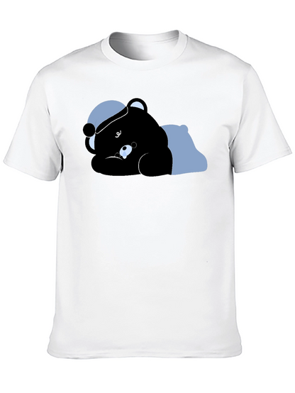 Black Bear Sleeping T-Shirt