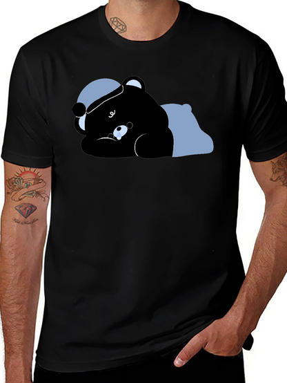 Black Bear Sleeping T-Shirt