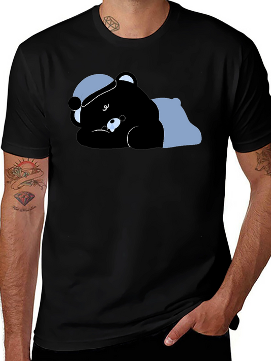 Black Bear Sleeping T-Shirt