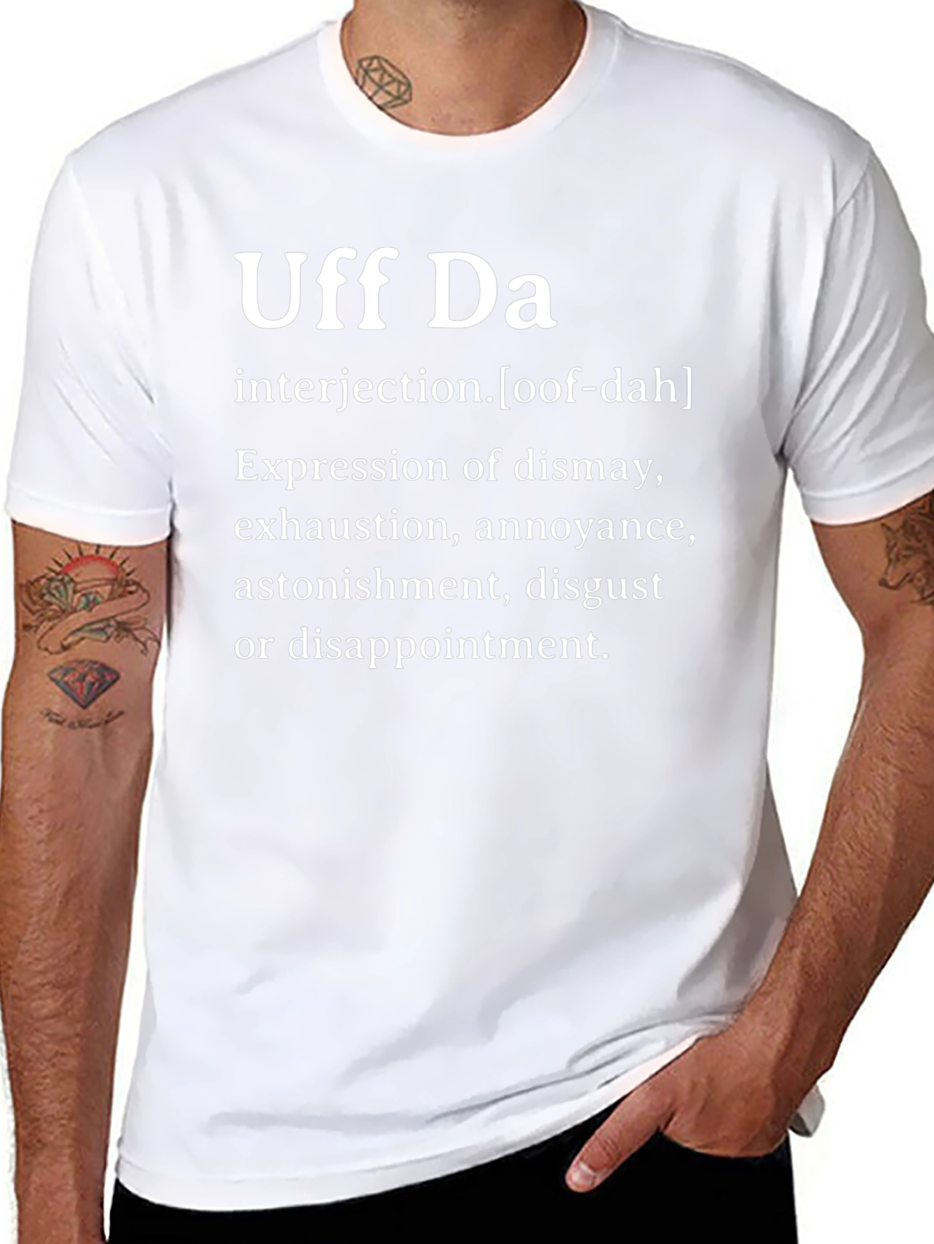 Uff Da Definition T-Shirt - Express Yourself!