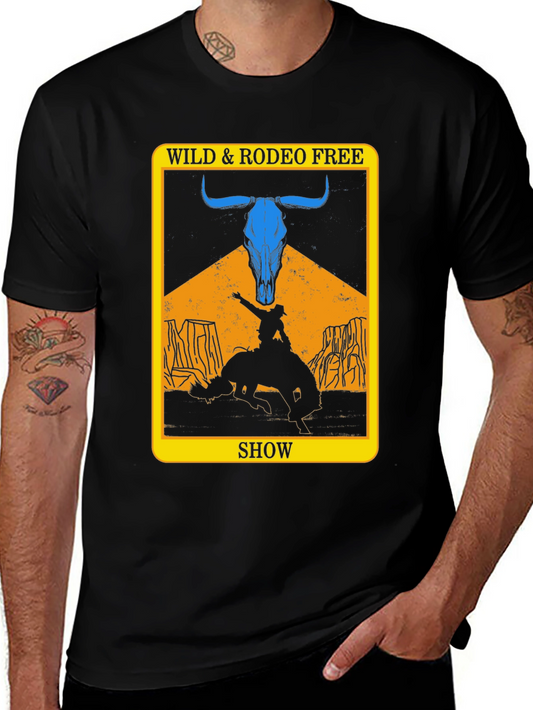 Wild & Rodeo Free Graphic T-Shirt - Western Show Style