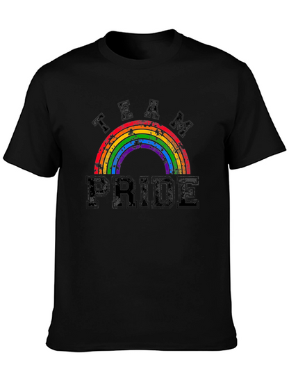 Team Pride Rainbow Graphic T-Shirt