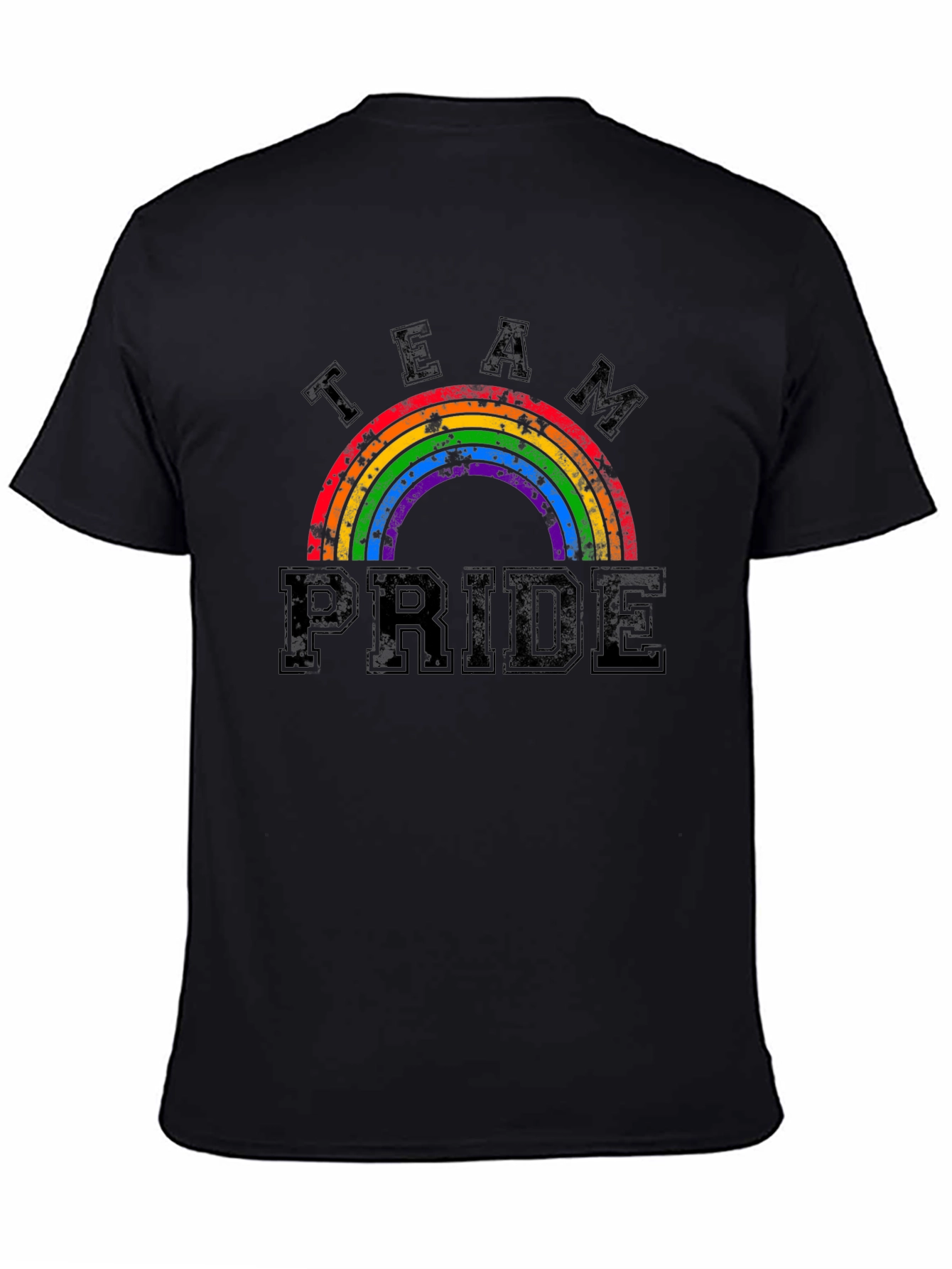 Team Pride Rainbow Graphic T-Shirt