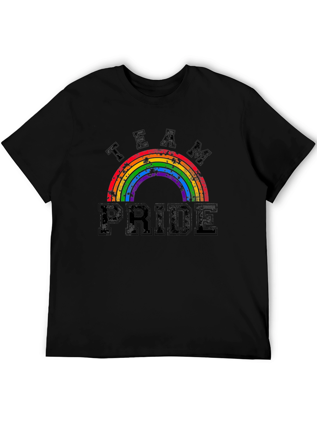 Team Pride Rainbow Graphic T-Shirt
