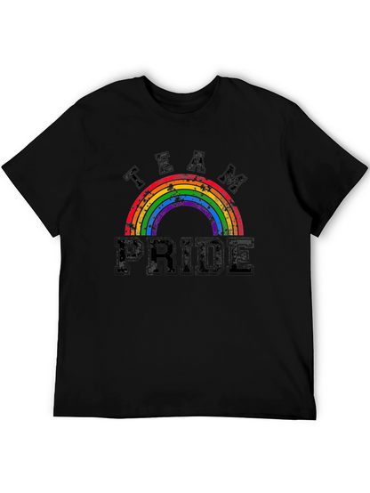 Team Pride Rainbow Graphic T-Shirt
