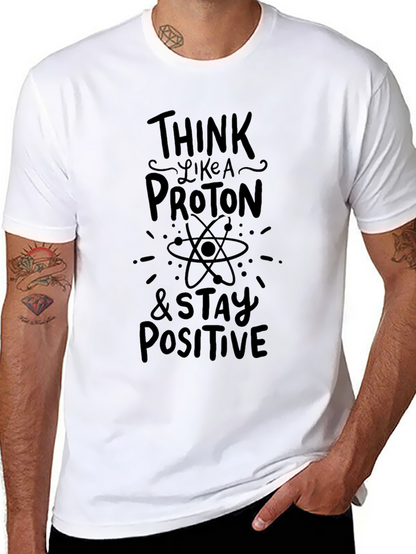 Think Like a Proton Black T-Shirt