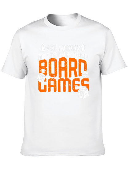 Board Games Graphic Tee - Chess & Dice Design