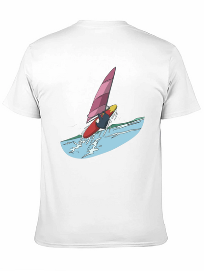 Windsurfer Graphic Tee - Black
