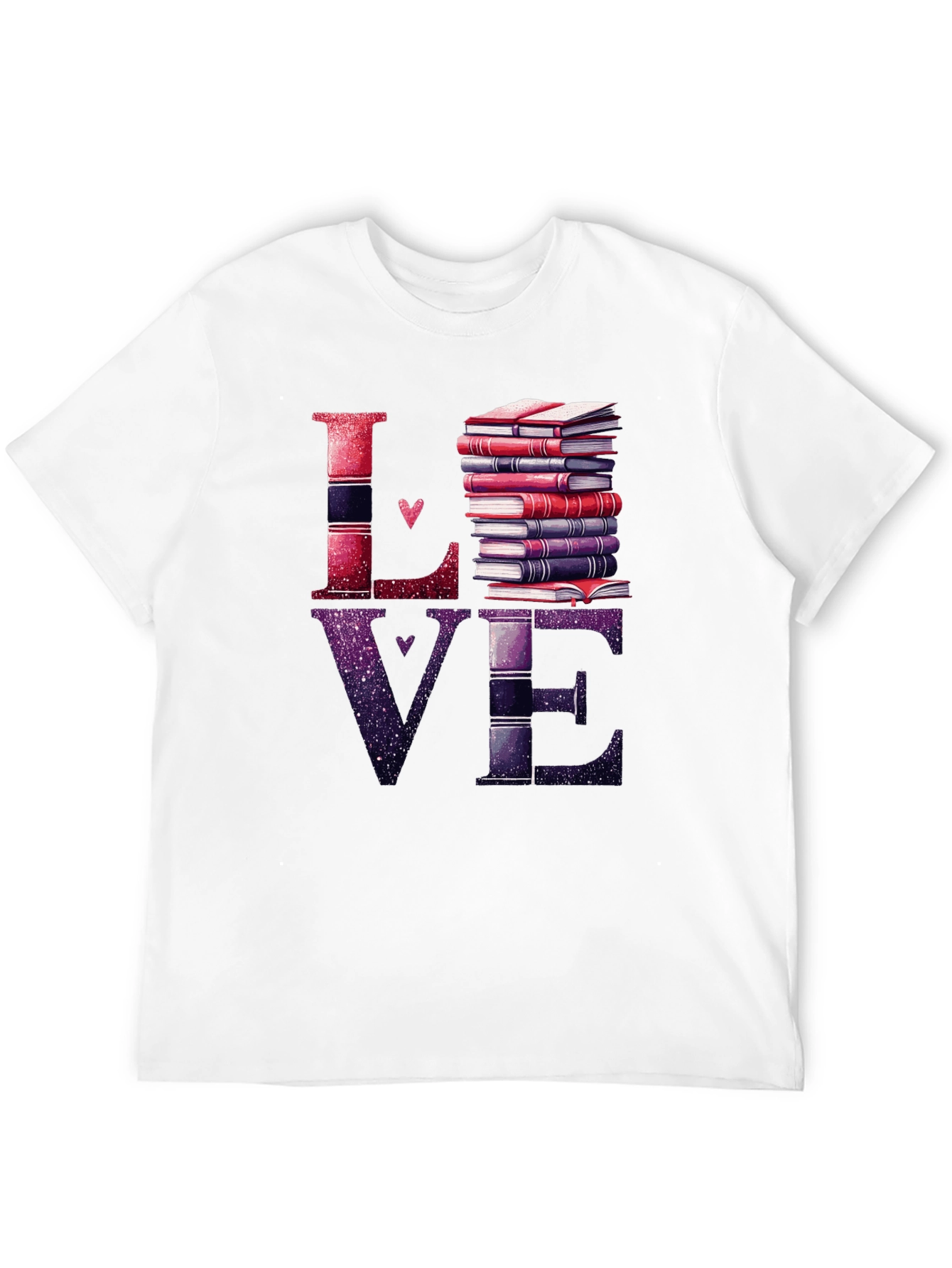 Love Books Graphic T-Shirt - Readers Delight