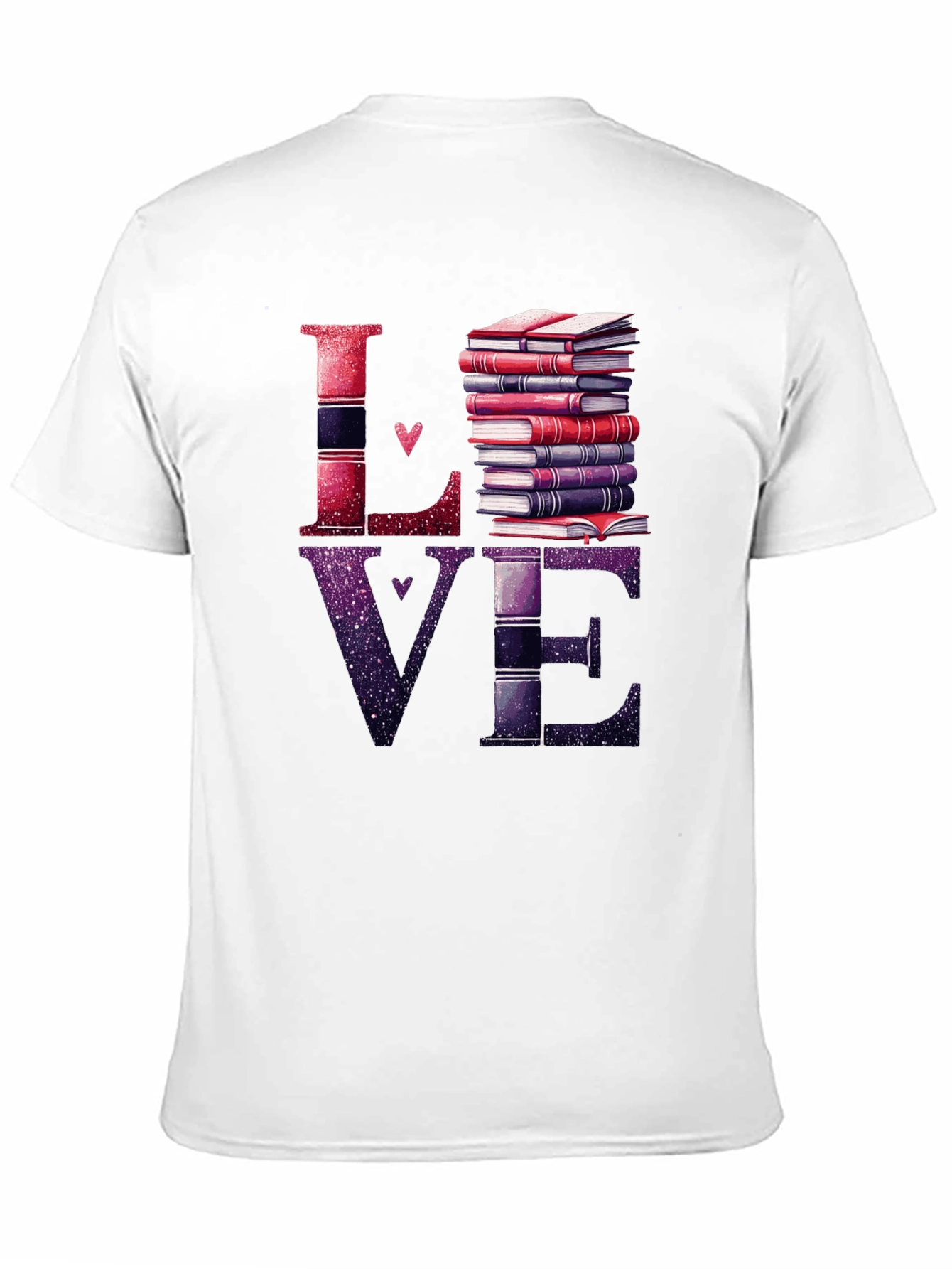 Love Books Graphic T-Shirt - Readers Delight