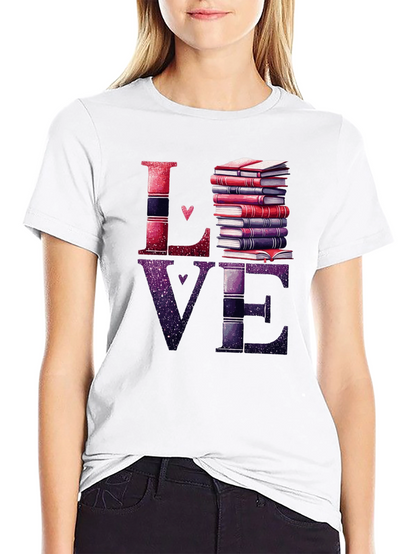Love Books Graphic T-Shirt - Readers Delight