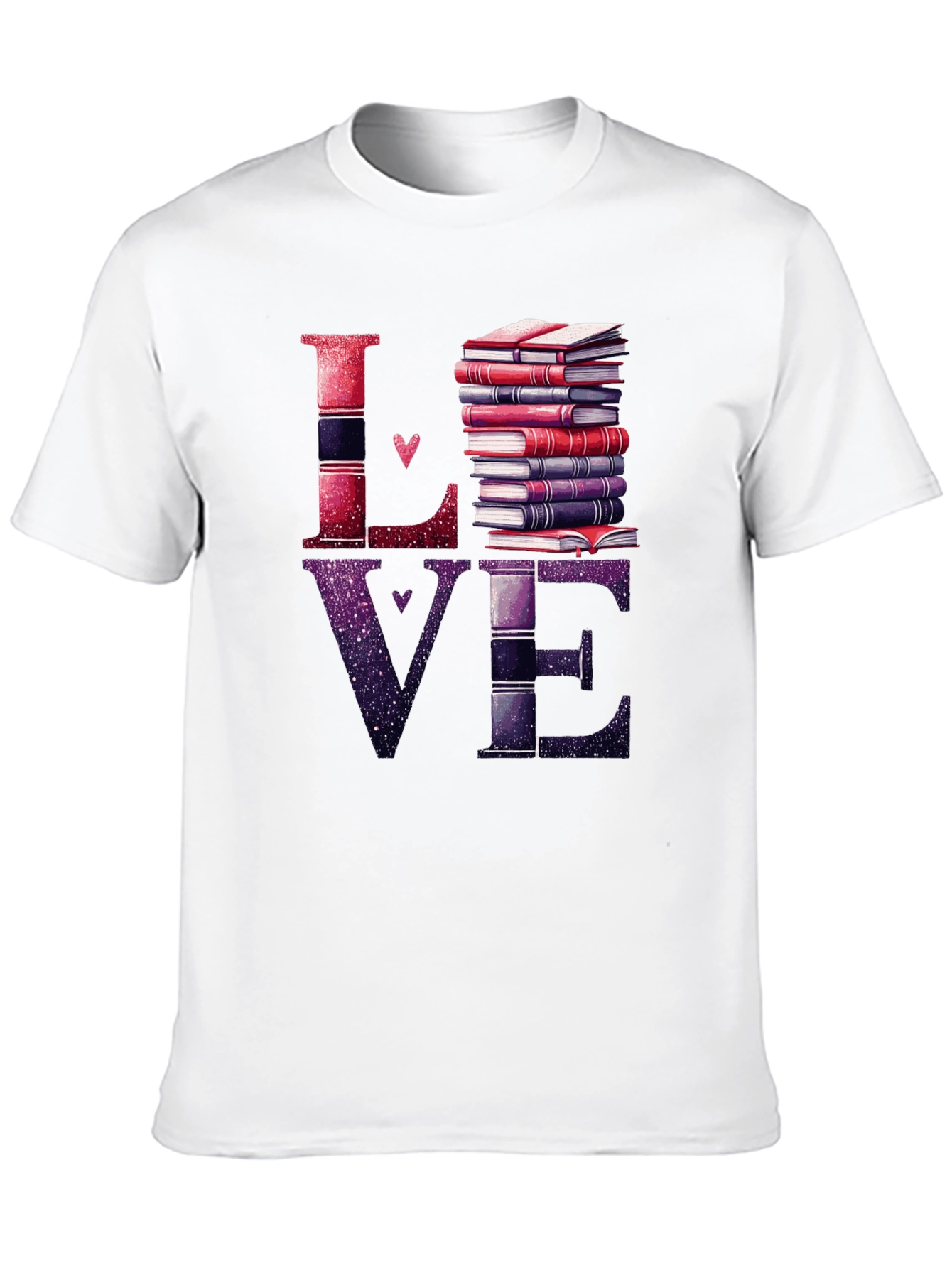 Love Books Graphic T-Shirt - Readers Delight