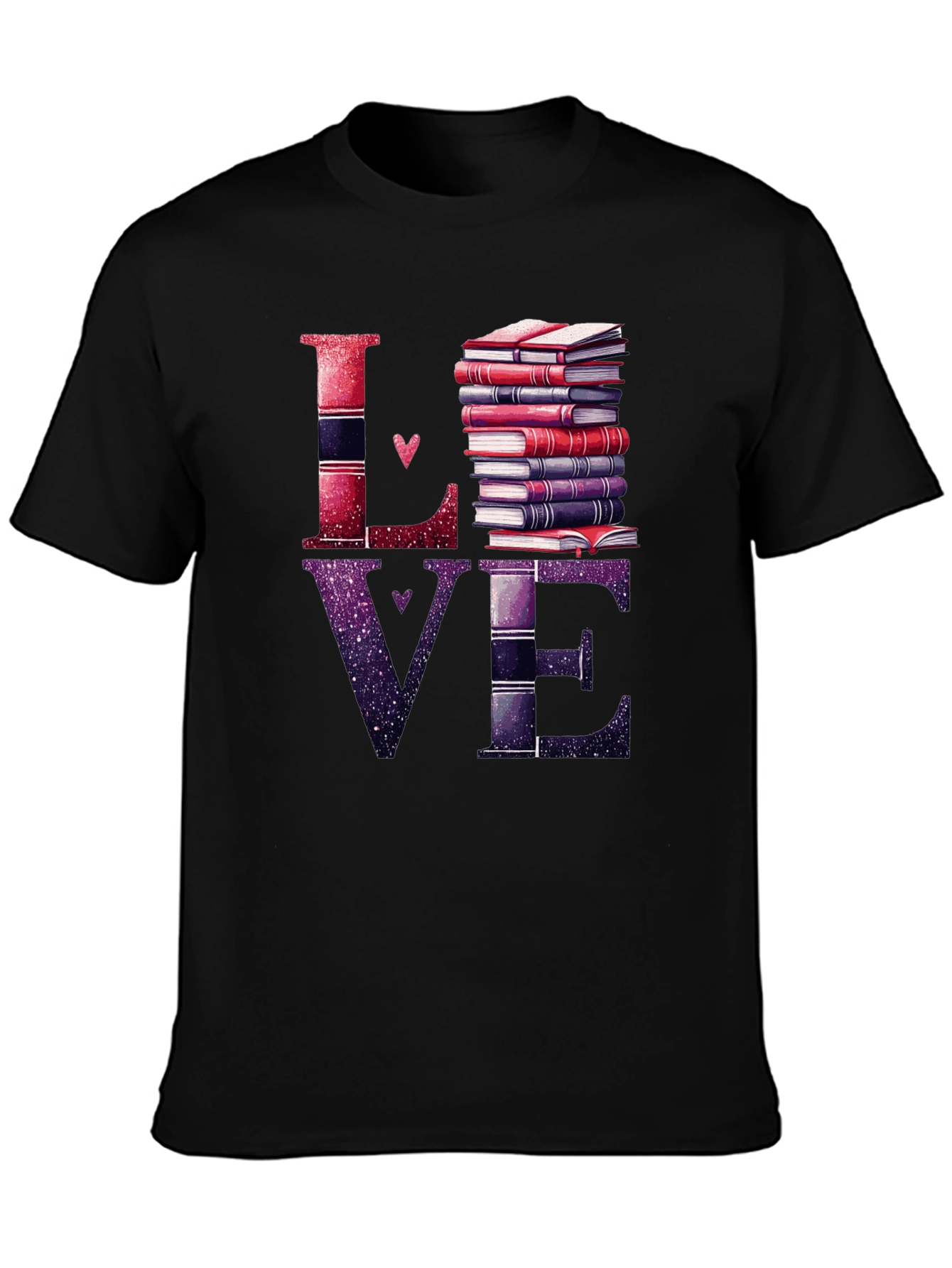 Love Books Graphic T-Shirt - Readers Delight