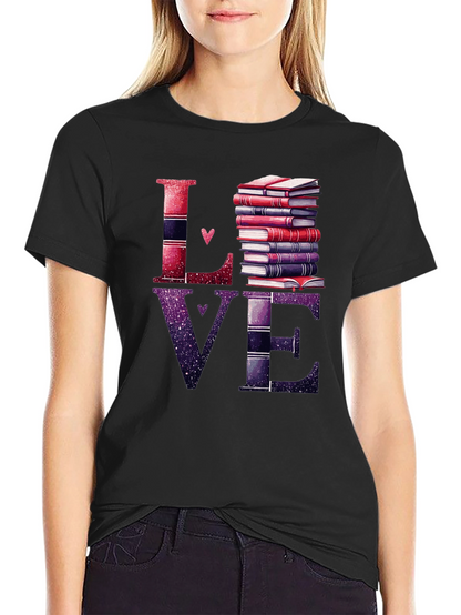 Love Books Graphic T-Shirt - Readers Delight