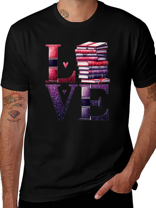 Love Books Graphic T-Shirt - Readers Delight