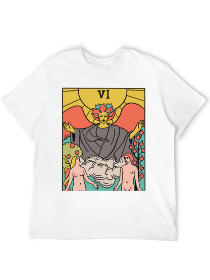 Tarot Card VI T-Shirt - Divine Union Graphic Tee