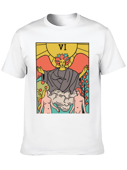 Tarot Card VI T-Shirt - Divine Union Graphic Tee
