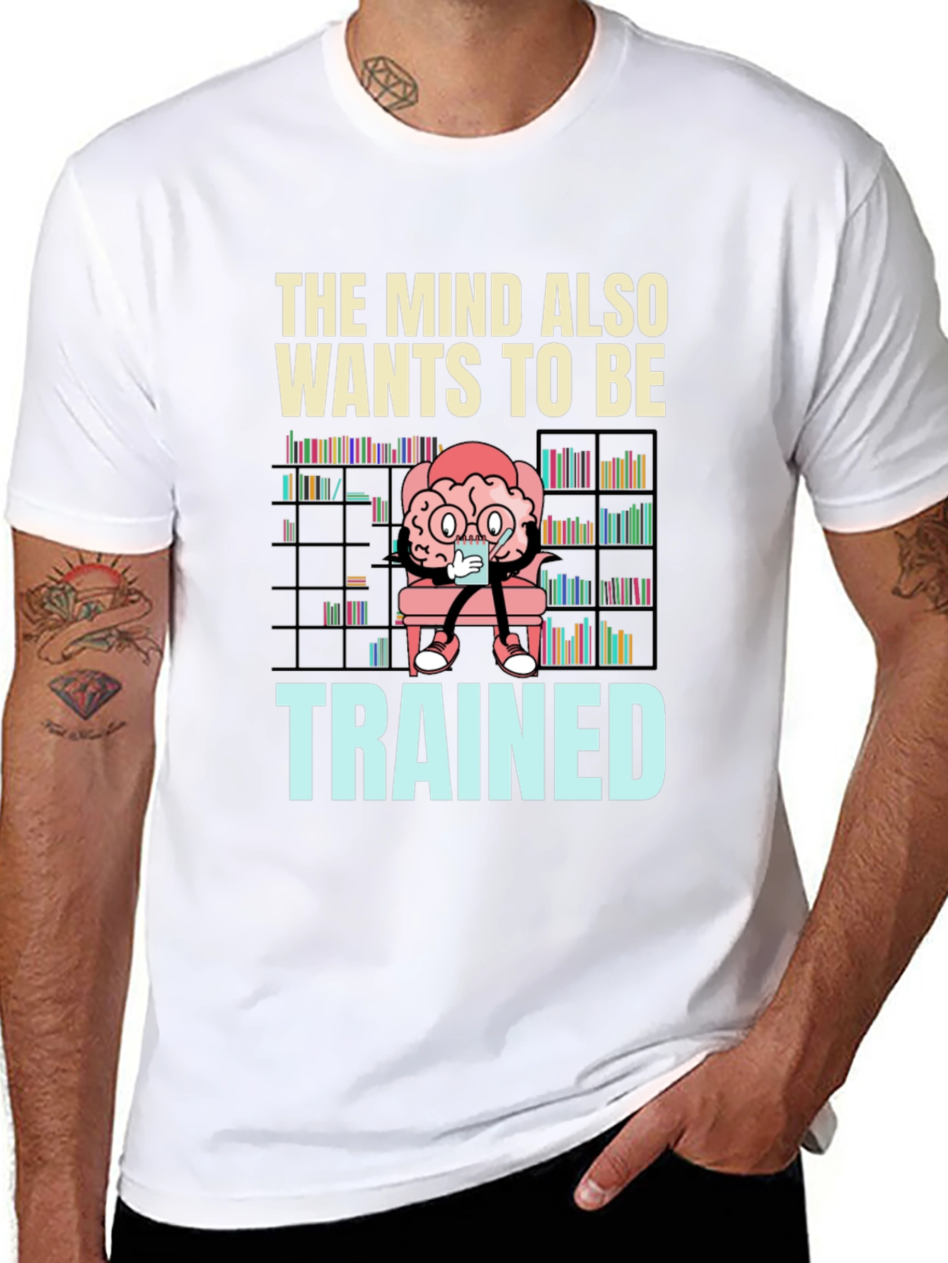 The Mind Also Wants to be Trained T-Shirt