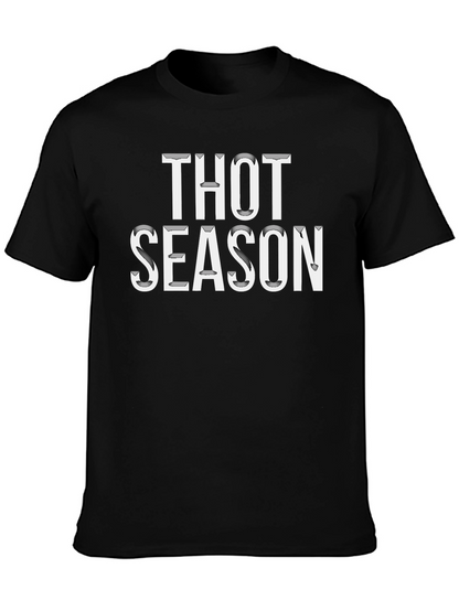 Thot Season Black Graphic T-Shirt