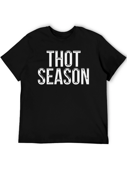 Thot Season Black Graphic T-Shirt
