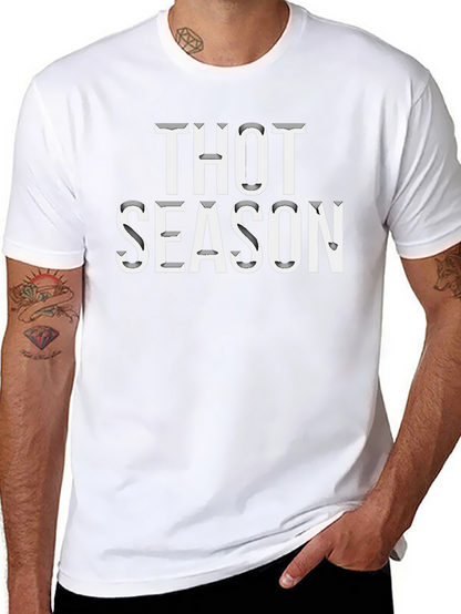 Thot Season Black Graphic T-Shirt