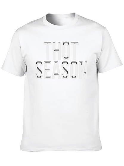 Thot Season Black Graphic T-Shirt